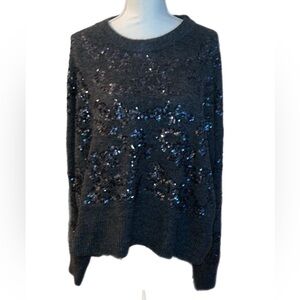 NY & C sequined oversized sweater.           Worn once.